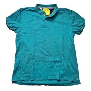 Descendant of Thieves Polo Shirt Mens XL Bombfell Exclusive Limited Edition Teal